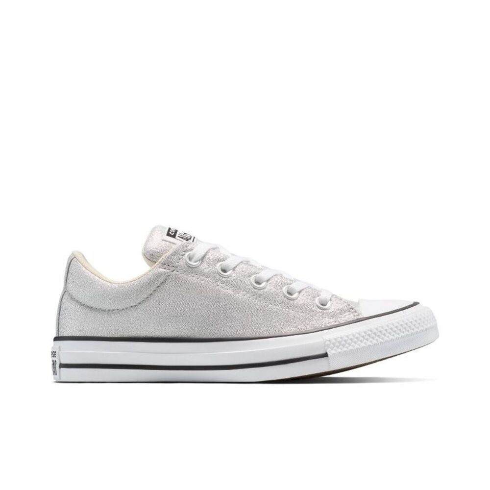Converse -  Adult Street Low Top Lurex Shine Sneakers Silver
